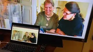 She's Wired helps you connect your computer to your TV screen