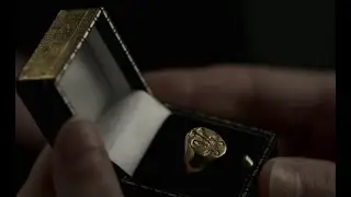 Signet Ring Scene from The Crown Series