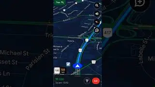 Speedometer in Google Maps on iPhone! #googlemaps #shorts