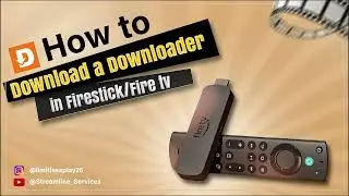 How to download a downloader in firestick / fireTV