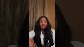 Nickiminaj was live today