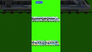 Green Screen Train ||#viral #chromakey #viral #video #animation #viralreels #chromakeyvideo #travel