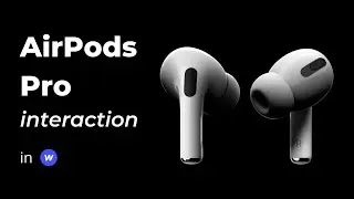 Apple's AirPods Pro Scrolling Interaction in Webflow | Webflow Tutorial