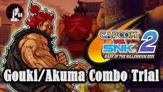 Akuma/Gouki Trials for Capcom vs. SNK 2 【カプエス2】(Hints in description)