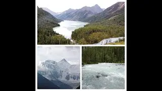 Гора Белуха, Кучерлинское озеро, река Кучерла слоумо