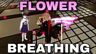 INFINITY CASTLE SOLO USING FLOWER BREATHING | DemonFall