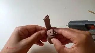 Como fazer uma flor de girassol em EVA ‐ Feito à mão