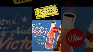 Nuka Victory! #nukavictory #nukacola #jonessoda #fallout #tiktokshop #falloutcollection