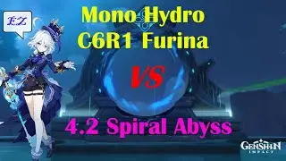 C6R1 Furina Mono Hydro VS 4.2 Spiral Abyss | Genshin Impact