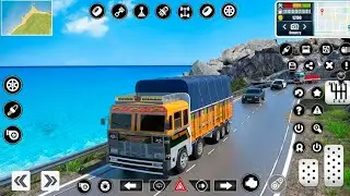 Indian CargoTrack Driver Simulator - Offroad track Driving - Android gameplay #4