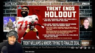 BigR reacts to Trent Williams & the 49ers Trying to Finalize a DEAL! | San Francisco 49ers