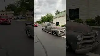 Rumbling Chevy Truck Hot Rod #shorts #carshorts #carshow #hotrod #chevrolet #truck #pickuptruck