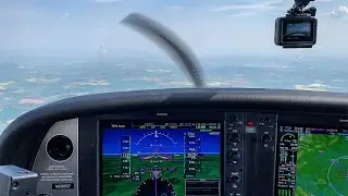 Cirrus SR20 G6 - Circuit Training, Engine Failures & Flight To Gloucester VFR | Flight Vlog