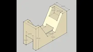 13. Visualizing drawings in 3D | orthographic projection | isometric