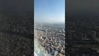 Shree airlines landing in TIA🛩️ #kathmandunepal #purenepali #yshorts #ktmview #landing #viralvideos