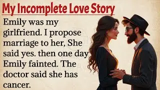 My Incomplete Love Story | Learn English Through Story | Graded Reader Level 1 | Listen And Speak