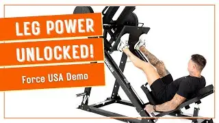 Unleash Leg Power: Force USA Original Leg Press Hack Squat Review & Demo!