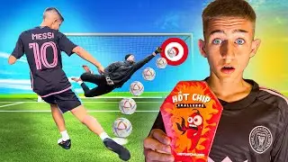 FOTBAL CHALLENGE S NEJPÁLIVĚJŠÍM CHIPSEM NA SVĚTĚ!