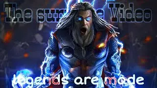 The surprise!!! | Legends are made | Chris Hemsworth | B'day/Anniversary Special | Rulebreak Studios