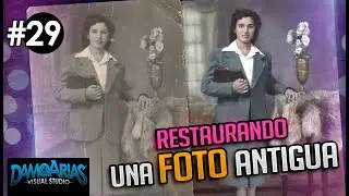 RESTAURAR fácilmente una fotografía ANTIGUA o DAÑADA | TUTORIAL PHOTOSHOP