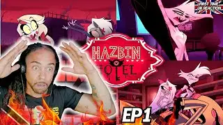 🔥THIS IS CRAZY LOL !!  HAZBIN HOTEL (EP 1 OVERTURE) [FIRS TIME UK REACTION]