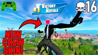 16 Kill Solo Win Gameplay in Fortnite! | *NEW INKQUISITOR SKIN!*