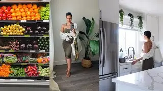 Daily Vlog | Hair Routine + Grocery + Drawing
