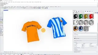 Rhino 3D - How to modify textures of imported 3d objects