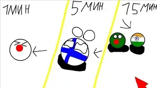 рисую Country Balls  за 1, 5 и 15 минут