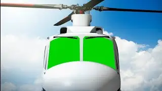 Helicopter green screen effect||Green screen||BRK works 