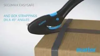 Safety knife MARTOR SECUMAX EASYSAFE product video GB
