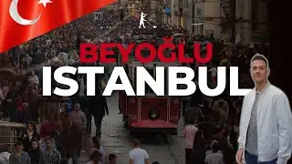 Beyoğlu Walking Tour in Istanbul | Galata Tower to İstiklal Caddesi 🇹🇷