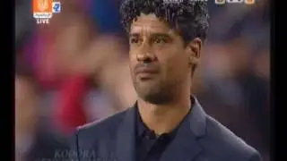 Frank Rijkaard crying