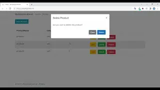 CRUD Operations Using Modal Popup in ASP.NET Core MVC