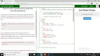 freecodecamp-JSON APIs and Ajax Handle Click Events with JavaScript using the onclick property