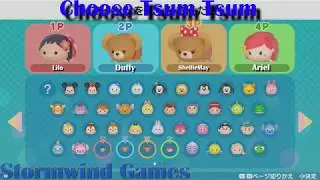 All Characters in Disney Tsum Tsum Festival