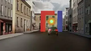 3D intro for the auto parts dismantling channel