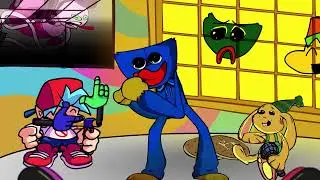 Bunzo flash warning, Huggy and Boyfriend FOREVER? FNF Musical Memory (Part 16)