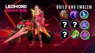 LEOMORD EMBLEM AND BUILD 2024 | LEOMORD BEST BUILD - MOBILE LEGENDS