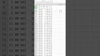 Как выравнивать строки по ширине и высоте? | Excel 