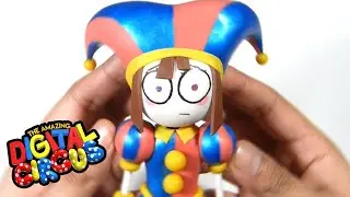 🎪 The Amazing Digital Circus: Pilot 》Making Pomni ✔️ Polymer Clay