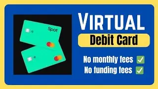 How To Create A Virtual Debit Card Without Monthly And Funding Fees #debitcard #makemoneyonline