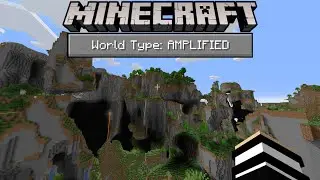 Beating Minecraft In a AMPFLIFIED WORLD!