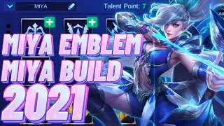 MIYA EMBLEM AND BUILD SET 2021 | MIYA BEST BUILD 2021 - Shoryukin Gaming