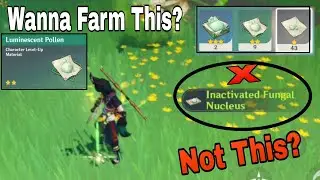 How To Farm Luminescent Pollens and Fungi Spores