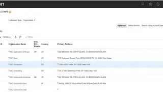 Creating a customer in Oracle Cloud fusion