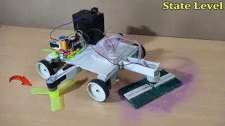 Smart Floor cleaner Robot | Inspire Award Project | Best science Project