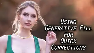 Using Generative Fill for Quick Corrections