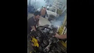 ВАЗ-314.  ВАЗовский дизель. Запуск двигателя на "коленках".