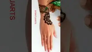 very easy back  hand mehndi design | simple mehndi design | stylish Women's mehndi ki design| mehndi